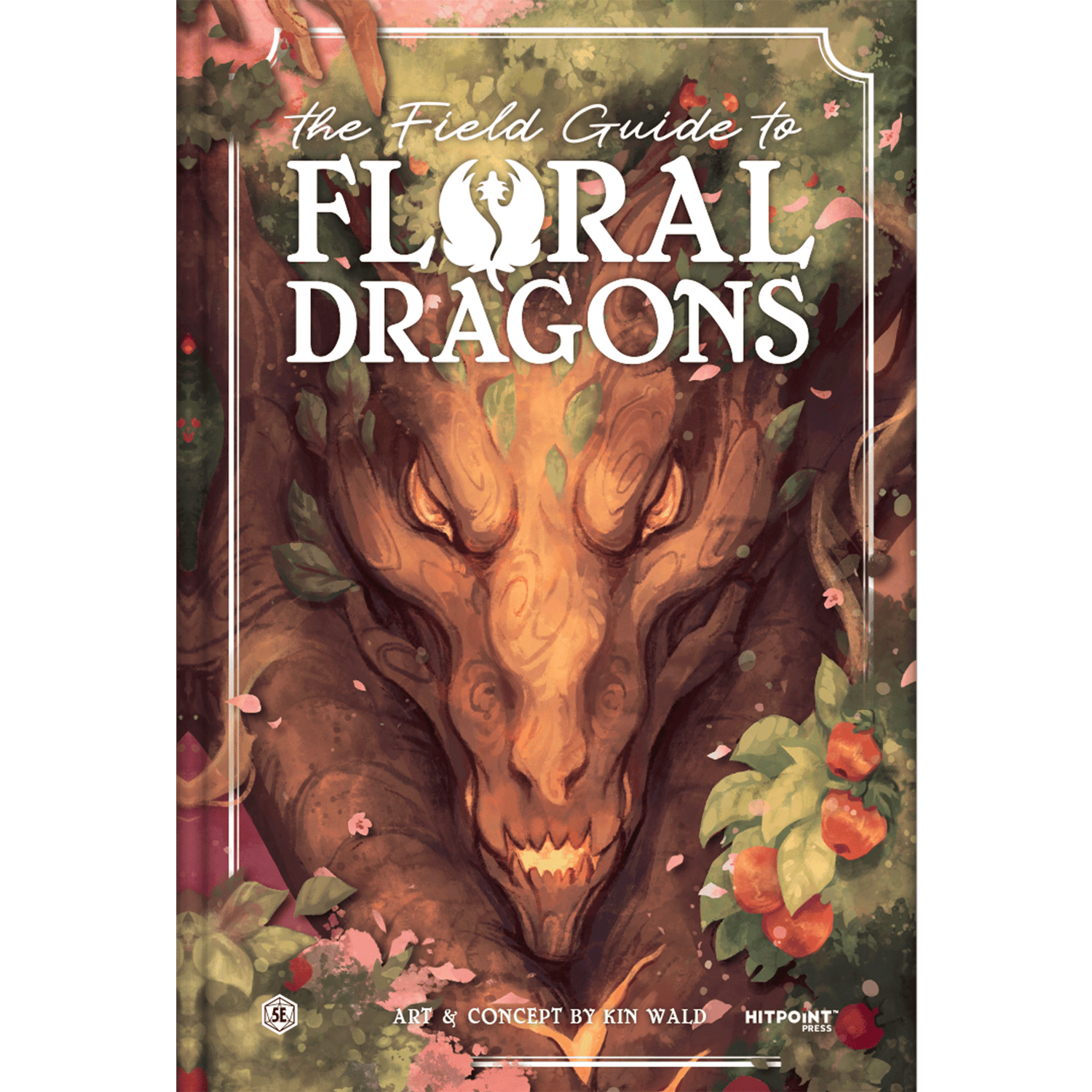 A photo of The Field Guide to Floral Dragon's book.